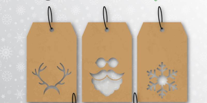Etiquetas navideñas personalizadas de BRITIGRAF: la mejor forma de diferenciarte en estas fiestas